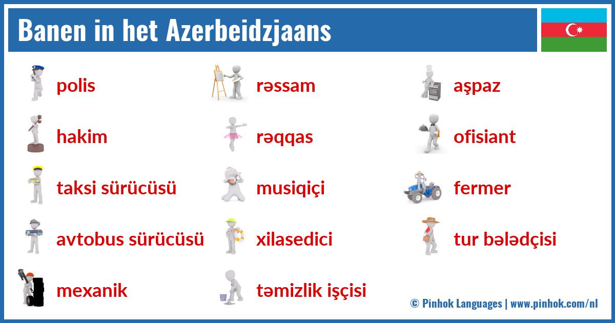 Banen in het Azerbeidzjaans