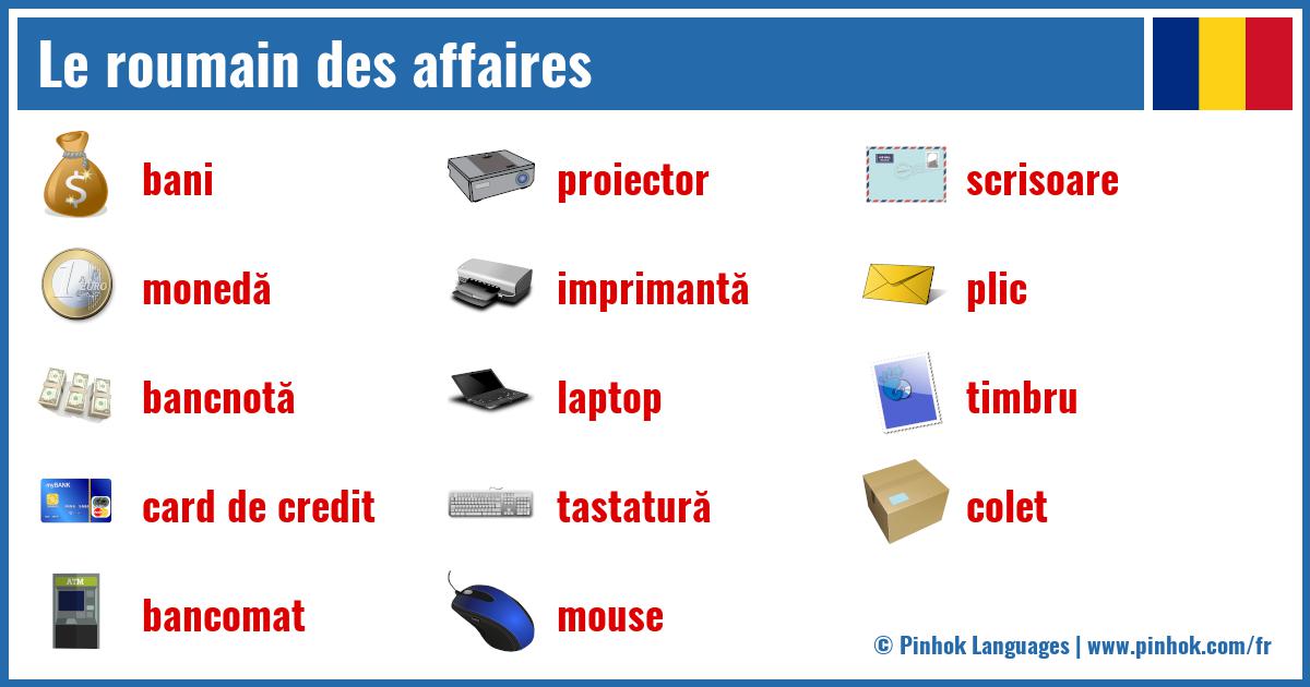 Le roumain des affaires