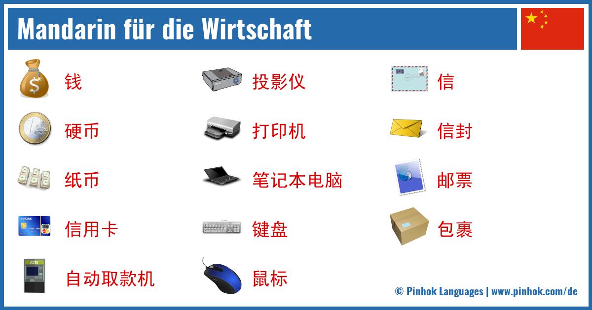 Mandarin für die Wirtschaft