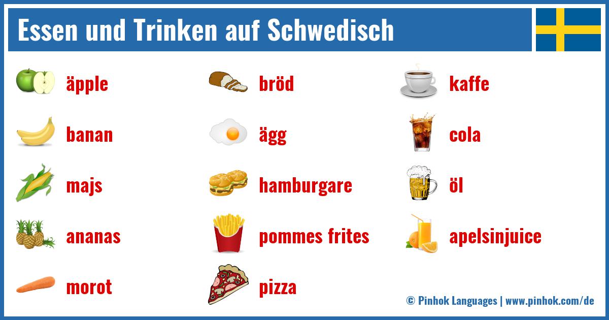 Essen und Trinken auf Schwedisch