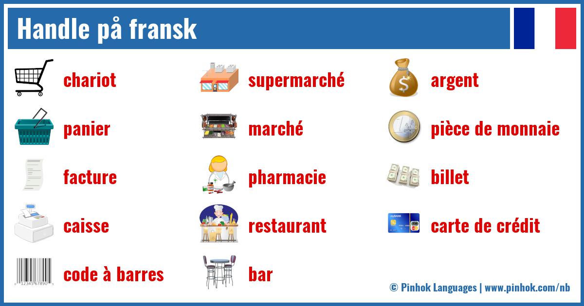 Handle på fransk