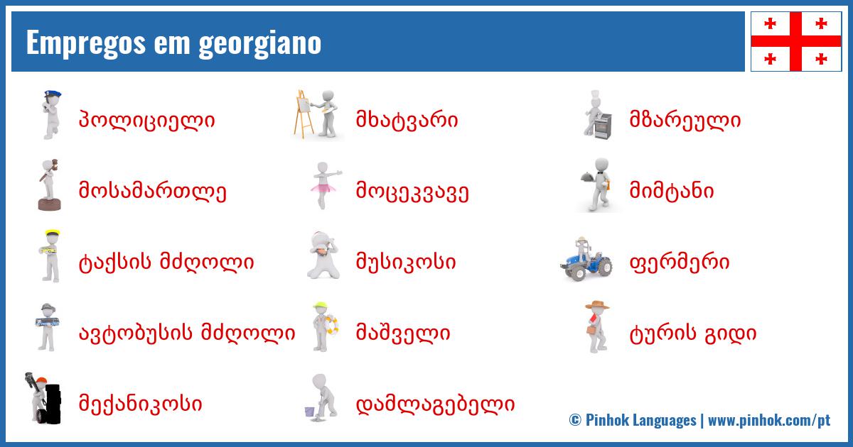 Empregos em georgiano