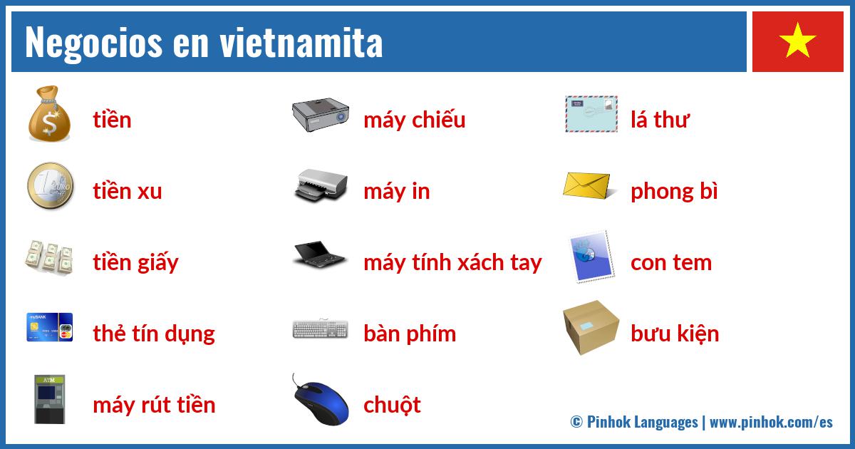 Negocios en vietnamita